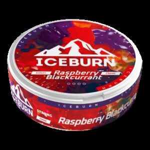 Iceburn - NEW - 100mg - Raspberry Blackcurrant - Малина и чёрная смородина